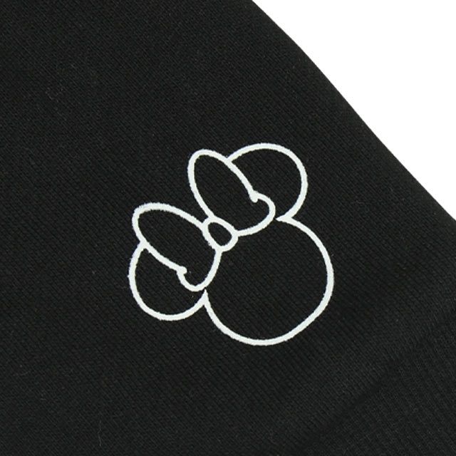 【ベビードール】ミニー ヒョウ柄ボアポケットドッキングロンパース 0006B / ベビーサイズ 赤ちゃん 出産祝い 贈り物 プレゼント リンクコーデ ペアルック 親子コーデ ベビー服 スウェット素材