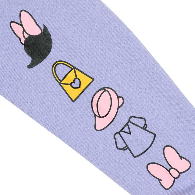 【ベビードール】デイジー 親子お揃い BIGフェイスチュニック丈ワンピース 0026K / ベビーサイズ キッズ トップス トレーナー ワンピ ロング丈 スウェット素材 春秋冬