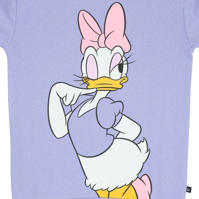 【ベビードール】デイジー 親子お揃い BIGフェイスチュニック丈ワンピース 0026K / ベビーサイズ キッズ トップス トレーナー ワンピ ロング丈 スウェット素材 春秋冬