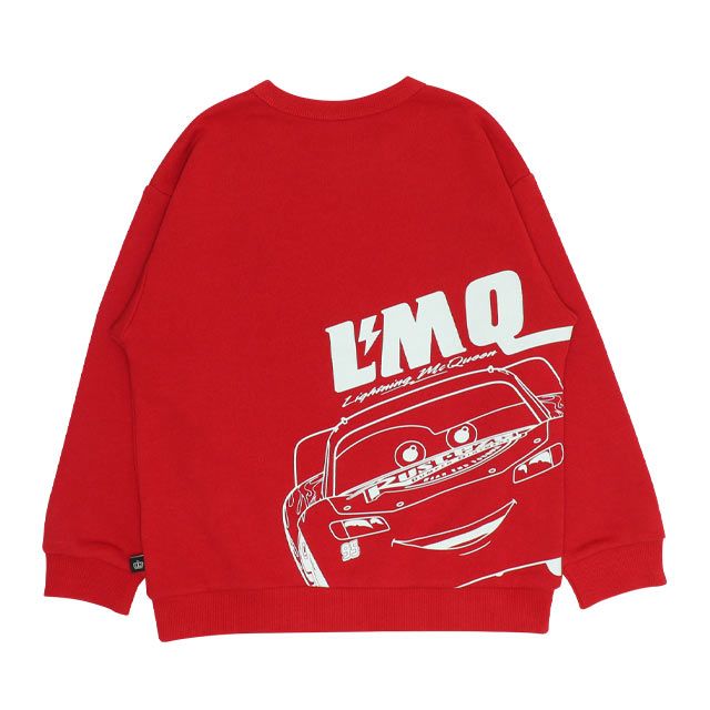 【ベビードール】カーズ 蓄光トレーナー 0036K / ライトニング・マックィーン スウェット素材 プルオーバー フードなし ベビーサイズ キッズ 男の子