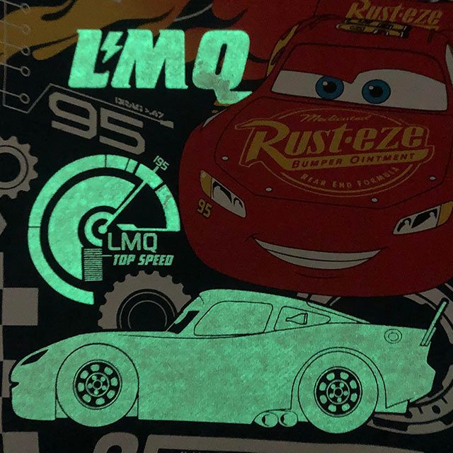 【ベビードール】カーズ 蓄光トレーナー 0036K / ライトニング・マックィーン スウェット素材 プルオーバー フードなし ベビーサイズ キッズ 男の子