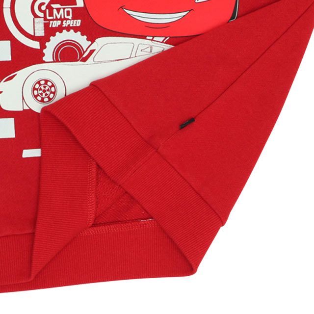 【ベビードール】カーズ 蓄光トレーナー 0036K / ライトニング・マックィーン スウェット素材 プルオーバー フードなし ベビーサイズ キッズ 男の子