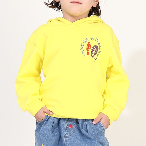 【ベビードール】トイ・ストーリー キャラクターパーカー 0038K / ウッディ バズ・ライトイヤー ジェシー ブルズアイ レックス ハム スリンキー エイリアン 長袖 トップス プルオーバー セミワイドシルエット ベビーサイズ キッズ