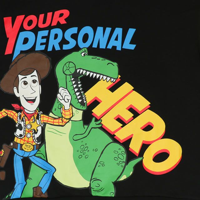 【ベビードール】親子お揃い トイ・ストーリー キャラクター裏起毛トレーナー 0039A / ウッディ バズ・ライトイヤー レックス スリンキー エイリアン トップス 長袖 クルーネック リンクコーデ あたたかい 大人 ユニセックス 男女兼用 レディース メンズ