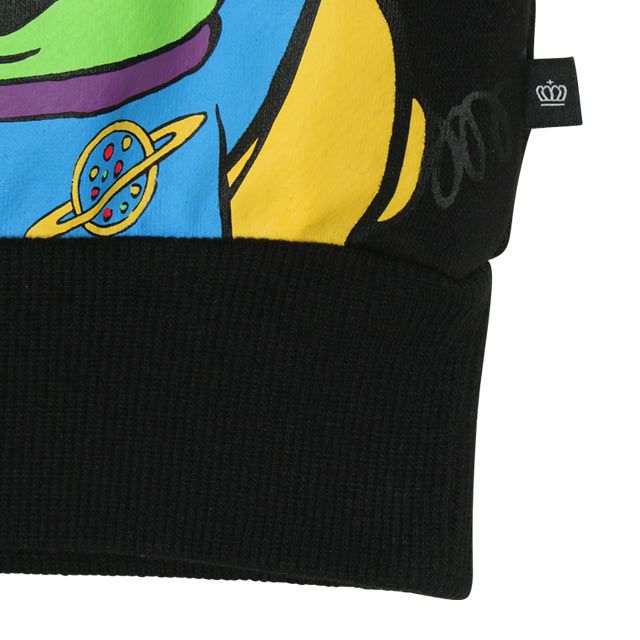 【ベビードール】親子お揃い トイ・ストーリー キャラクター裏起毛トレーナー 0039A / ウッディ バズ・ライトイヤー レックス スリンキー エイリアン トップス 長袖 クルーネック リンクコーデ あたたかい 大人 ユニセックス 男女兼用 レディース メンズ