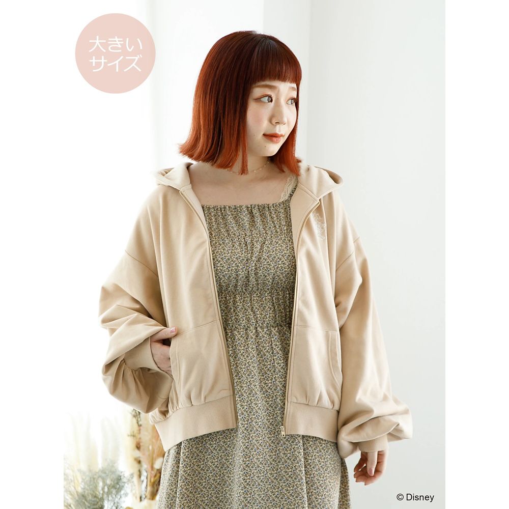 公式 ショップディズニー 大きいサイズ ミッキー フレンズ ジップパーカー