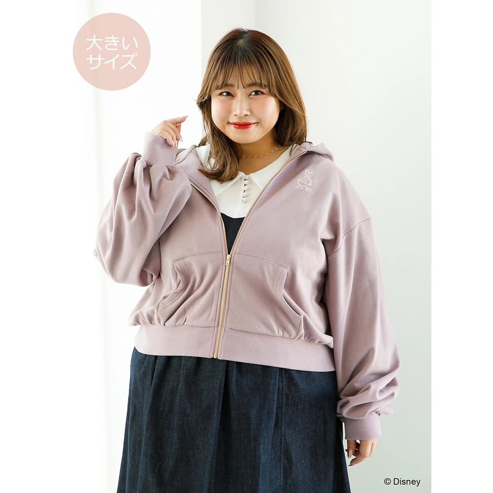 公式 ショップディズニー 大きいサイズ ミッキー フレンズ ジップパーカー
