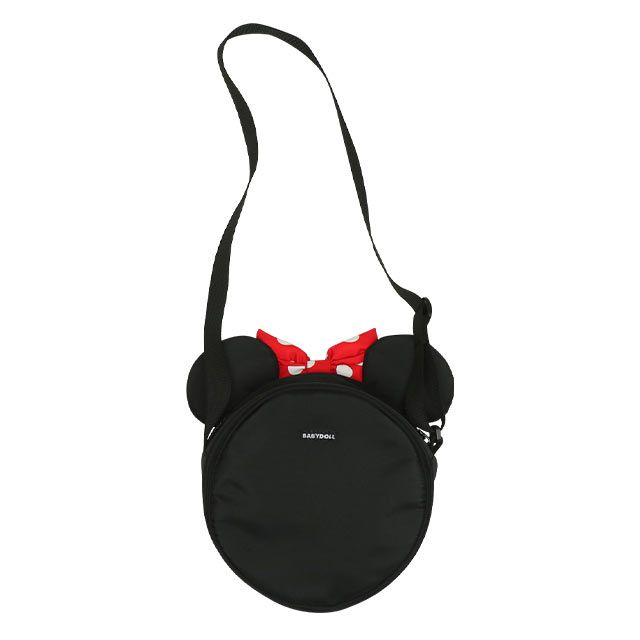 【ベビードール】ミニー 豪華3点セット 0086K / キッズ コーデセット 長袖 ワンピース スカート シュシュ ヘアアクセサリー バッグ 鞄 かばん ショルダーバッグ ガーリー