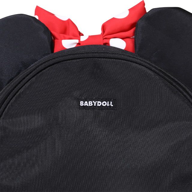 【ベビードール】ミニー 豪華3点セット 0086K / キッズ コーデセット 長袖 ワンピース スカート シュシュ ヘアアクセサリー バッグ 鞄 かばん ショルダーバッグ ガーリー