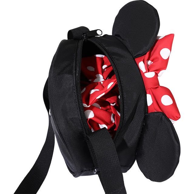 【ベビードール】ミニー 豪華3点セット 0086K / キッズ コーデセット 長袖 ワンピース スカート シュシュ ヘアアクセサリー バッグ 鞄 かばん ショルダーバッグ ガーリー