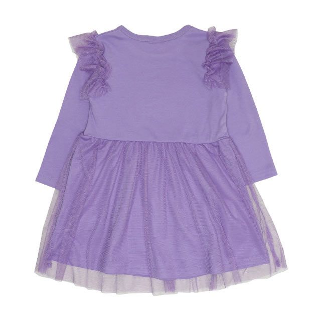 【ベビードール】ラプンツェル プリンセス / 豪華3点セット 0087K / キッズ ワンピ 長袖 スカート シュシュ ヘアアクセサリー バッグ 鞄 かばん ショルダーバッグ トータルコーデセット オーロラ ガーリー