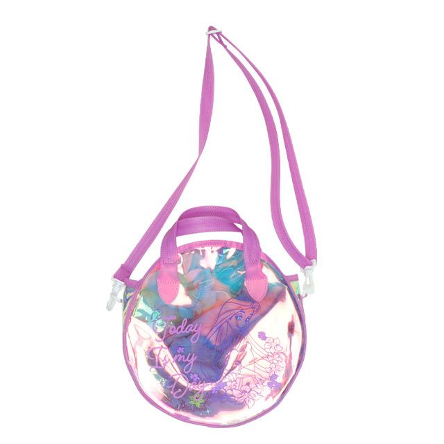 【ベビードール】ラプンツェル プリンセス / 豪華3点セット 0087K / キッズ ワンピ 長袖 スカート シュシュ ヘアアクセサリー バッグ 鞄 かばん ショルダーバッグ トータルコーデセット オーロラ ガーリー