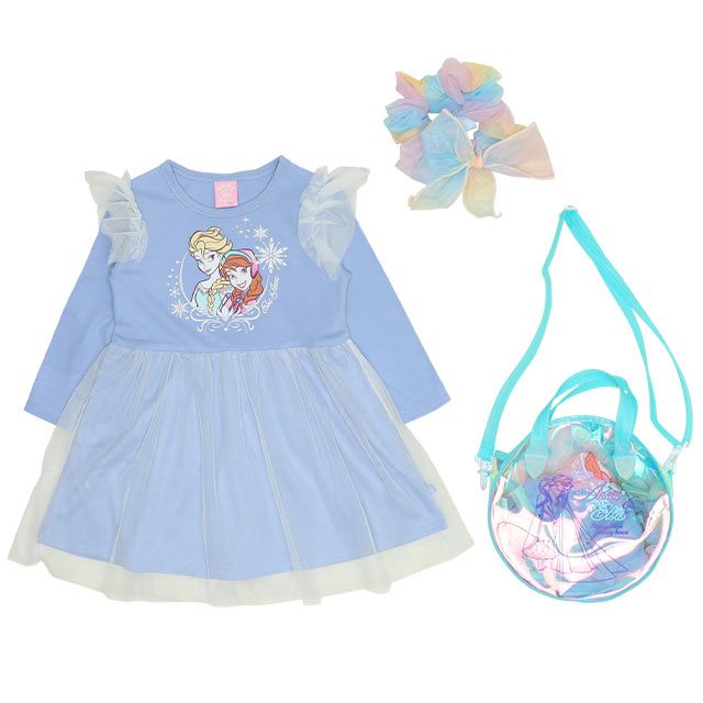 【ベビードール】アナ エルサ プリンセス 豪華3点セット 0087K キッズ 女の子