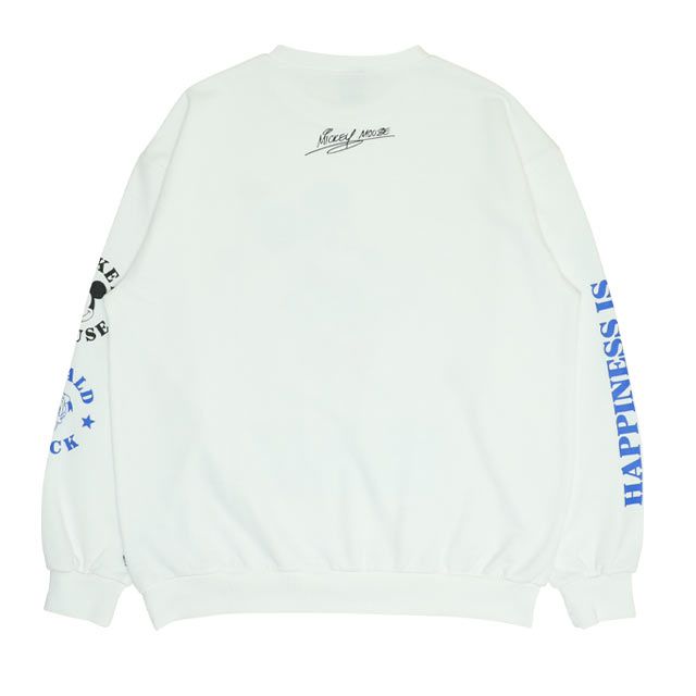 【ベビードール】ミッキー ドナルド 親子お揃い キャラクタートレーナー 0125A / ユニセックス 男女兼用 リンクコーデ ペアルック プルオーバー スウェット素材 長袖