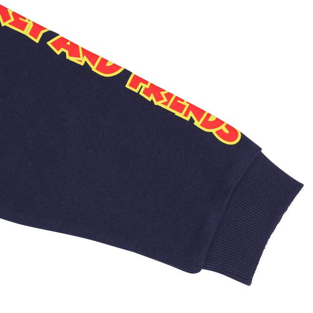 【ベビードール】ミッキー キャラクター集合トレーナー 0126K / ベビーサイズ キッズ プルオーバー スウェット素材 フード無し 長袖