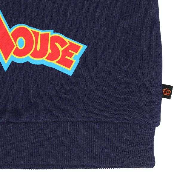 【ベビードール】ミッキー キャラクター集合トレーナー 0126K / ベビーサイズ キッズ プルオーバー スウェット素材 フード無し 長袖