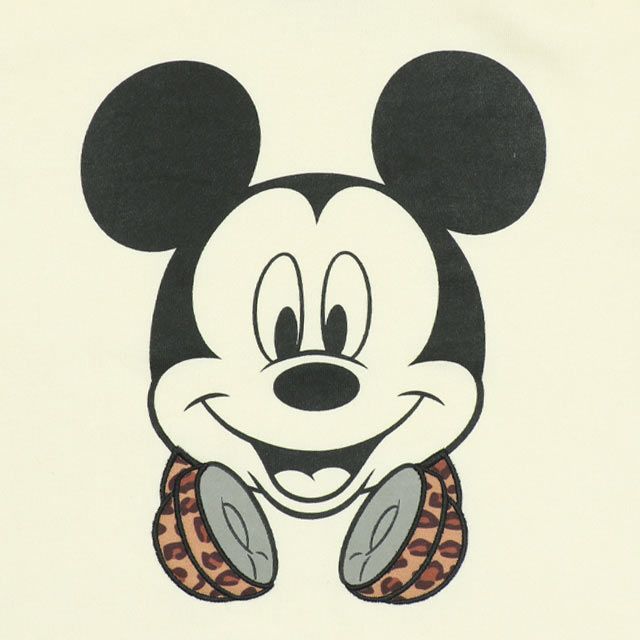 【ベビードール】ミッキー 親子お揃い BIGフェイスキャラクターパーカー 0131K 子供服 キッズ 男の子 女の子