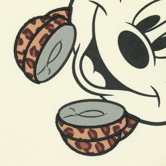 【ベビードール】ミニー 親子お揃い BIGフェイスキャラクターパーカー 0131A メンズ レディース