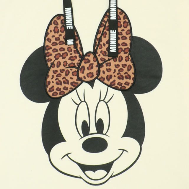 【ベビードール】ミニー 親子お揃い BIGフェイスキャラクターパーカー 0131A メンズ レディース