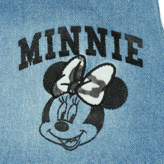 【ベビードール】ミニー アニマル柄ダメージデニムスカート 0134K 子供服 キッズ 男の子 女の子