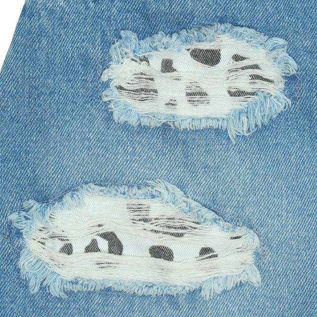 【ベビードール】ミニー アニマル柄ダメージデニムスカート 0134K 子供服 キッズ 男の子 女の子