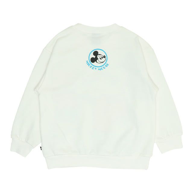 【ベビードール】ミッキー 親子お揃い BIGキャラクタートレーナー 0188K / ベビーサイズ キッズ リンクコーデ ペアルック 親子コーデ トップス 長袖 プルオーバー フード無し