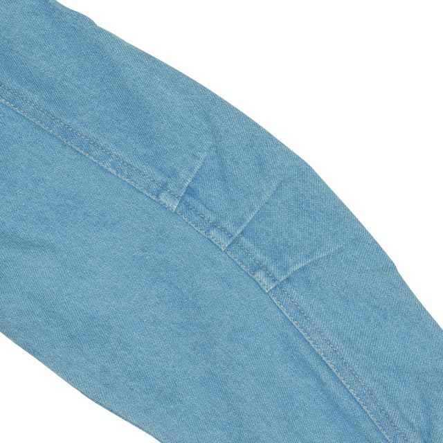 【ベビードール】ミッキー ドナルド キャラクター刺繍デニムジャケット 0191K / ベビーサイズ キッズ 長袖 アウター トップス 上着 ブルゾン 羽織り 軽アウター フード無し ジップアウター