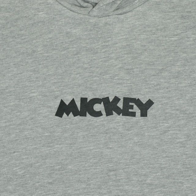 【ベビードール】ミッキー ドナルド 親子お揃い デニムポケット パーカー 0197A / 大人 ユニセックス 男女兼用 リンクコーデ ペアルック 親子コーデ 長袖 トップス トレンド プルオーバー スウェット 肩落ちデザイン ドロップショルダー