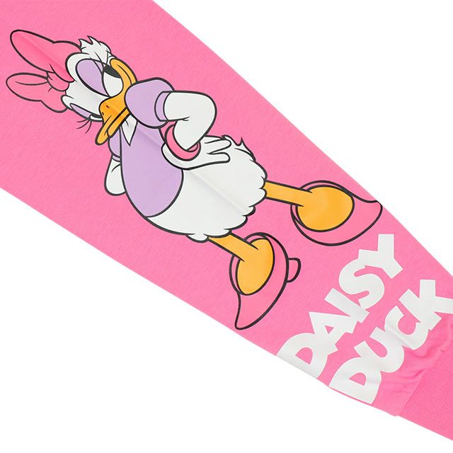 【ベビードール】ミニー デイジー 親子お揃い 袖キャラクタ ーロンT 0199A / 大人 ユニセックス 男女兼用 リンクコーデ ペアルック 親子コーデ トップス 長袖 クルーネック カットソー 天竺素材