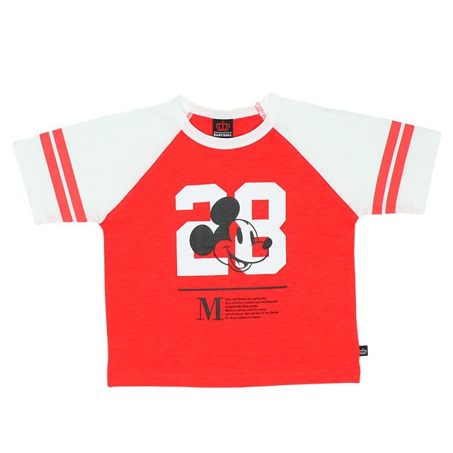 公式 ショップディズニー ベビードール ディズニー ラグラン Tシャツ 6550k