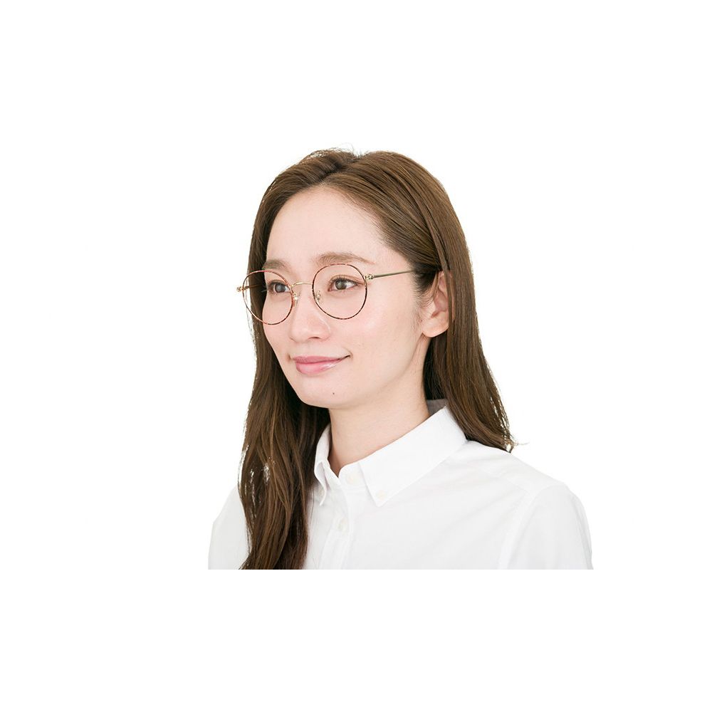 Zoff ミッキー ボストン型 メタル メガネ フリーサイズ ZF202006