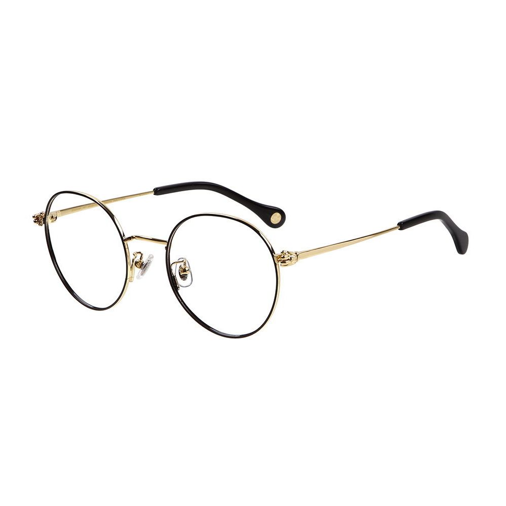 Zoff ミッキー ボストン型 メタル メガネ フリーサイズ ZF202006