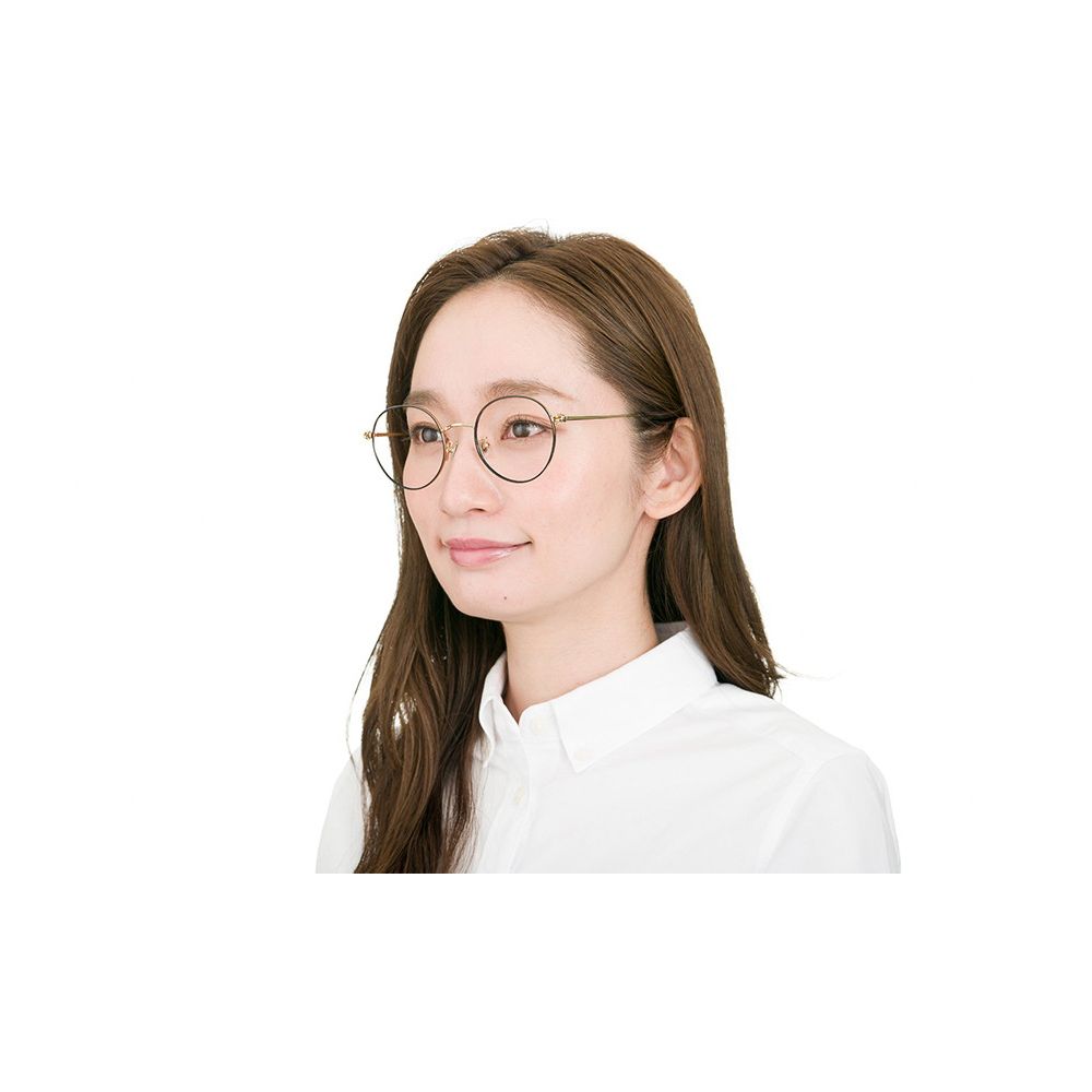 Zoff ミッキー ボストン型 メタル メガネ フリーサイズ ZF202006