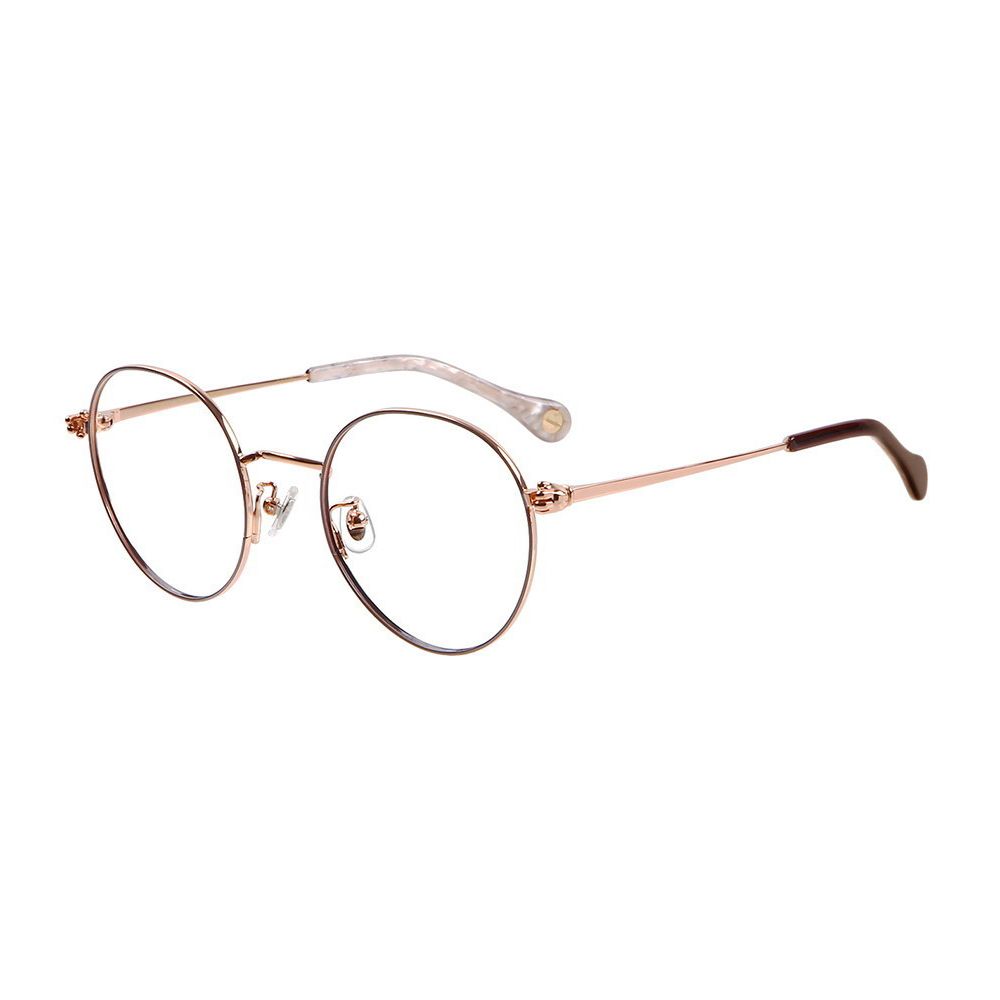 Zoff ミッキー ボストン型 メタル メガネ フリーサイズ ZF202006