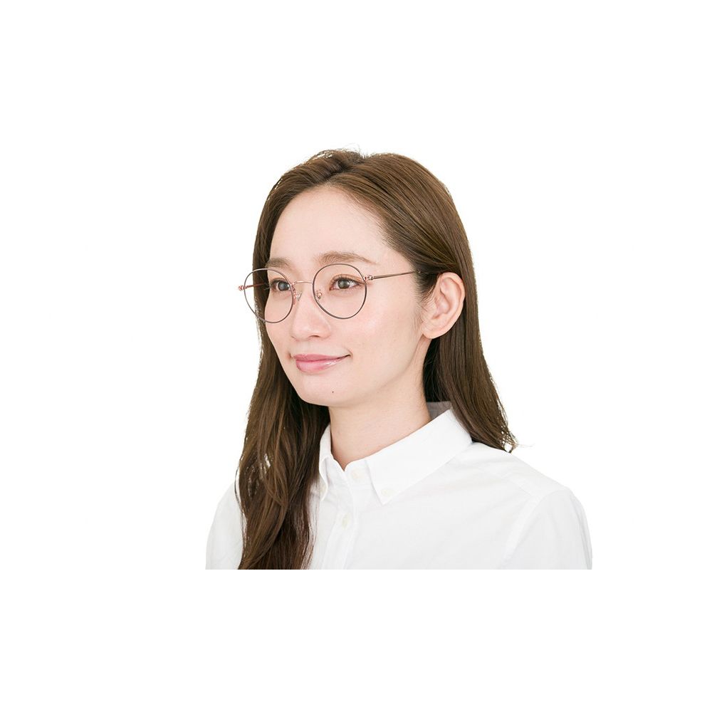 Zoff ミッキー ボストン型 メタル メガネ フリーサイズ ZF202006