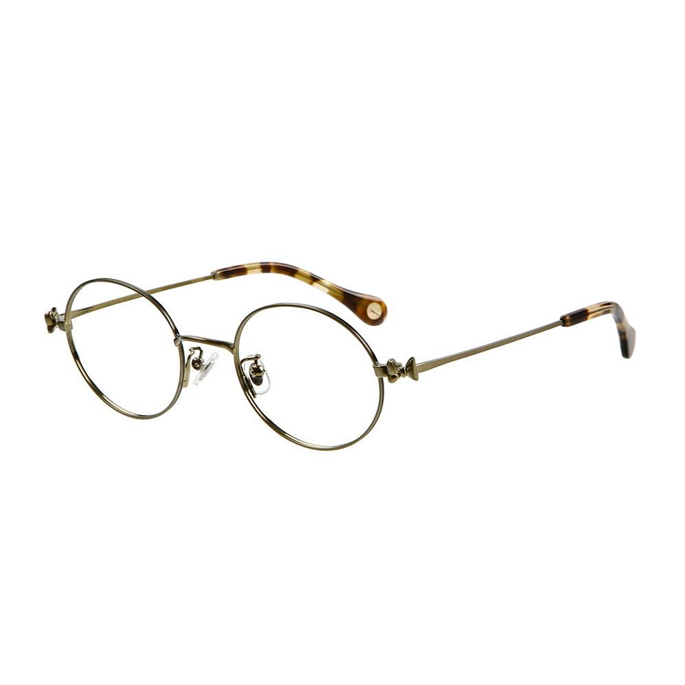 Zoff ミニーマウス オーバル型 メタル メガネ フリーサイズ ZF202008