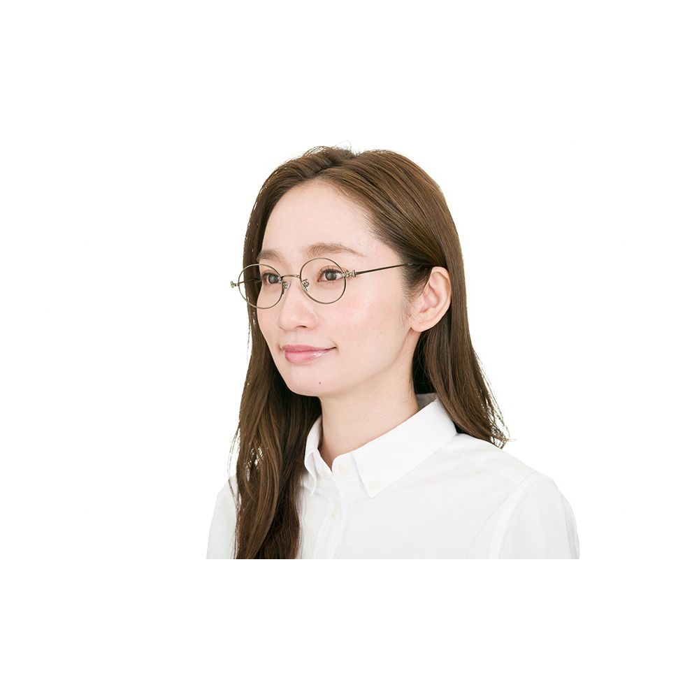 Zoff ミニーマウス オーバル型 メタル メガネ フリーサイズ ZF202008