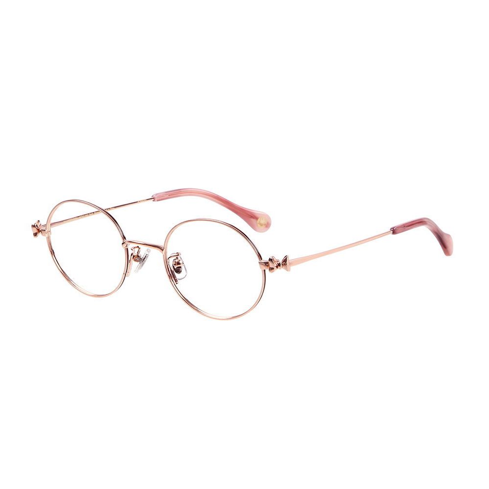 Zoff ミニーマウス オーバル型 メタル メガネ フリーサイズ ZF202008