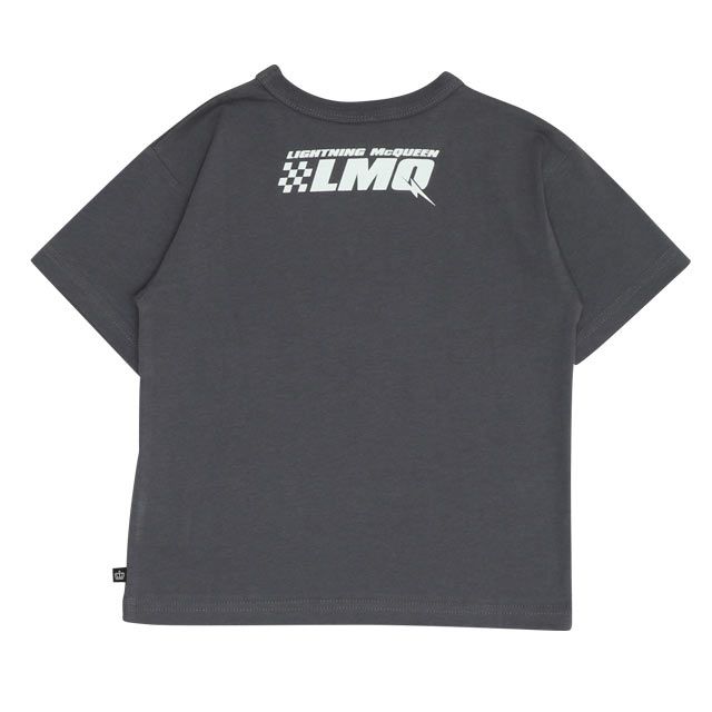 【ベビードール】カーズ BIGフェイスTシャツ 0216K / ライトニング・マックィーン ベビーサイズ キッズ トップス 半袖 クルーネック カットソー 天竺素材