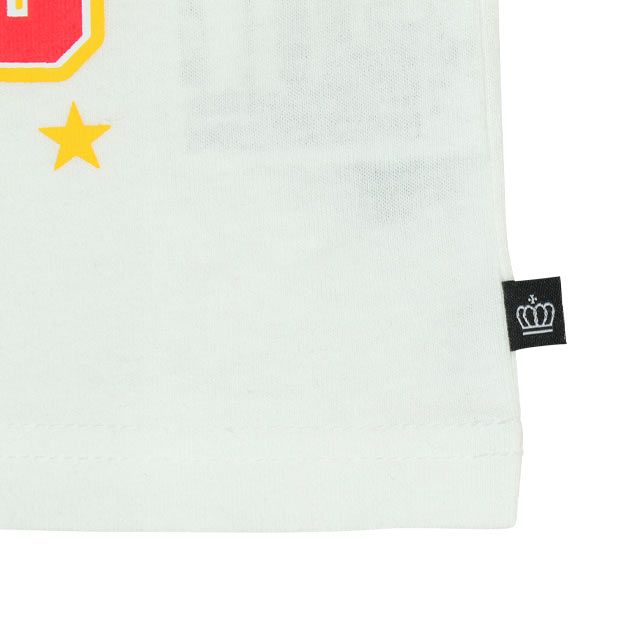 【ベビードール】カーズ BIGフェイスTシャツ 0216K / ライトニング・マックィーン ベビーサイズ キッズ トップス 半袖 クルーネック カットソー 天竺素材