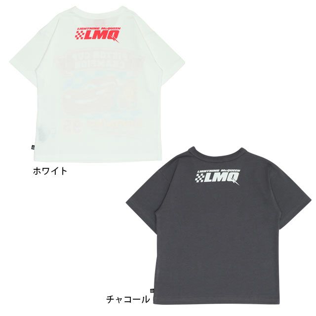 【ベビードール】カーズ BIGフェイスTシャツ 0216K / ライトニング・マックィーン ベビーサイズ キッズ トップス 半袖 クルーネック カットソー 天竺素材