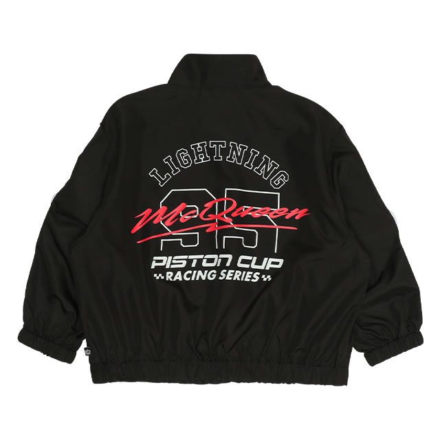 【ベビードール】カーズ ウィンドブレーカー 0218K / ライトニング・マックィーン ベビーサイズ キッズ 撥水加工 ワッペン 軽量 羽織り 薄手 トップス 長袖 アウター ジャンパー