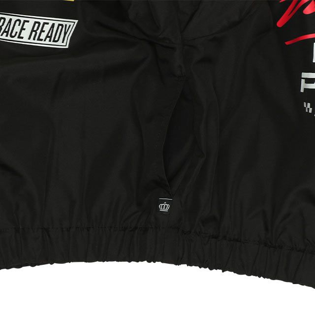 【ベビードール】カーズ ウィンドブレーカー 0218K / ライトニング・マックィーン ベビーサイズ キッズ 撥水加工 ワッペン 軽量 羽織り 薄手 トップス 長袖 アウター ジャンパー