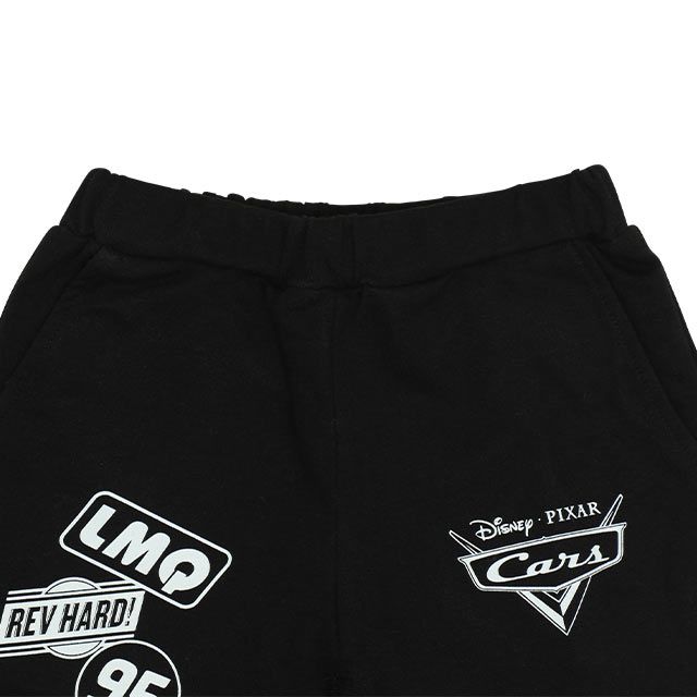 【ベビードール】カーズ バックロゴロングパンツ 0219K / ライトニング・マックィーン ベビーサイズ キッズ スウェット素材 ウエストゴム 長ズボン ボトムス ジョガーパンツ ジャージ
