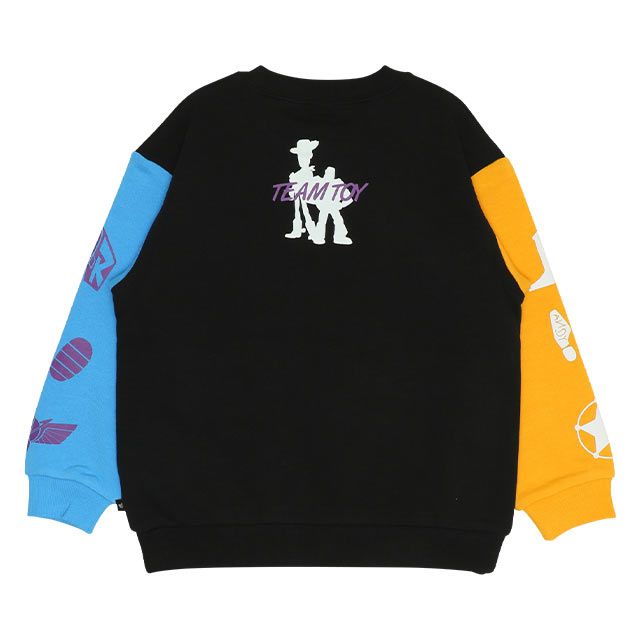 【ベビードール】ウッディ バズ 親子お揃い キャラクタートレーナー 0224K / ベビーサイズ キッズ リンクコーデ ペアルック 親子コーデ トップス 長袖 クルーネック