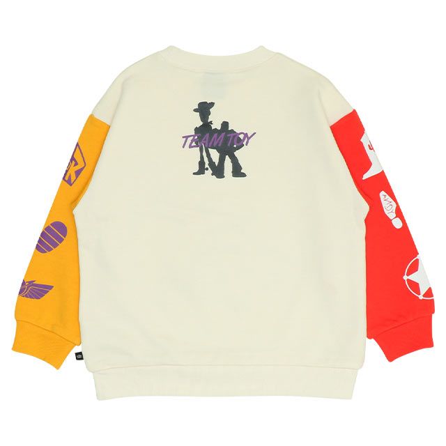 【ベビードール】ウッディ バズ 親子お揃い キャラクタートレーナー 0224K / ベビーサイズ キッズ リンクコーデ ペアルック 親子コーデ トップス 長袖 クルーネック