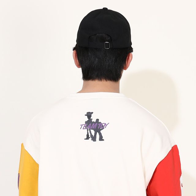 【ベビードール】ウッディ バズ 親子お揃い キャラクタートレーナー 0224A / 大人 ユニセックス 男女兼用 リンクコーデ ペアルック 親子コーデ トップス 長袖 クルーネック