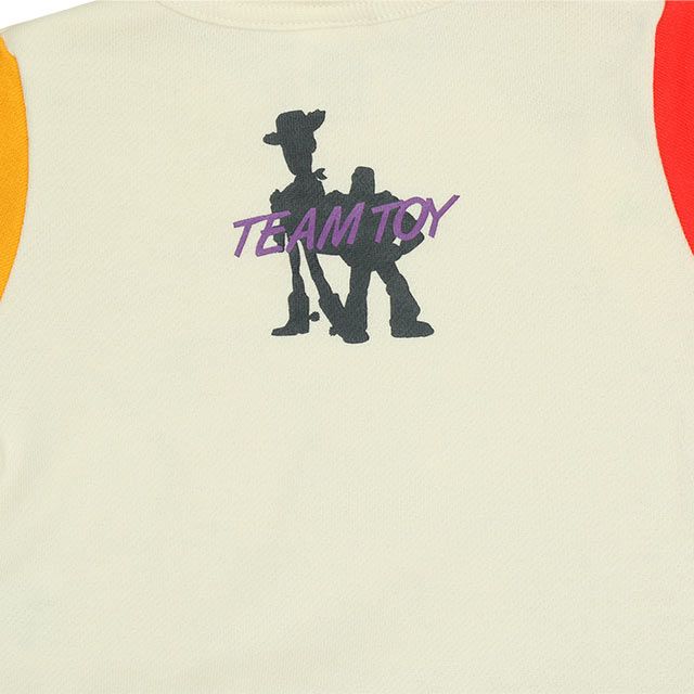 【ベビードール】トイ・ストーリー キャラクターロンパース 0225B / ウッディ バズ・ライトイヤー ベビーサイズ つなぎ 長袖 ボディ肌着 リンクコーデ ペアルック 親子コーデ 出産祝い