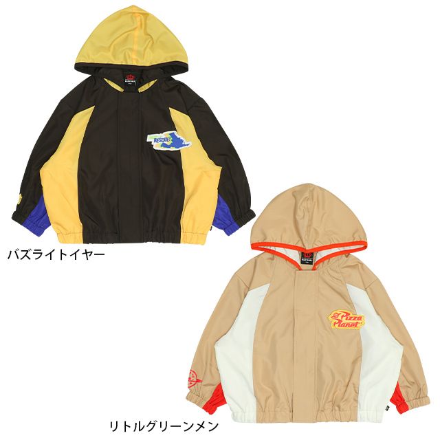 【ベビードール】バズ・ライトイヤー ウィンドブレーカー 0226K / トイ・ストーリー ベビーサイズ キッズ トップス ライトアウター 長袖 ジャンパー ジップパーカー ジャケット 羽織り 薄手 軽量 撥水加工