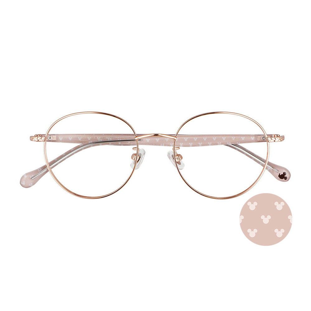Zoff ミッキー ミニー ボストン型メタルメガネ フリーサイズ  ZC212001 ※※